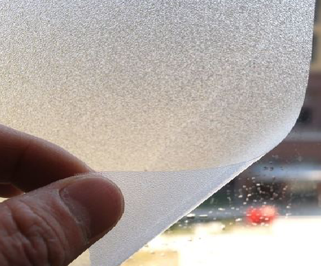  泗阳玻璃门外面粘广告用什么材料好？